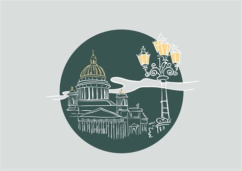 Иллюстрация Санкт-Петербург. Виды. | Illustrators.ru