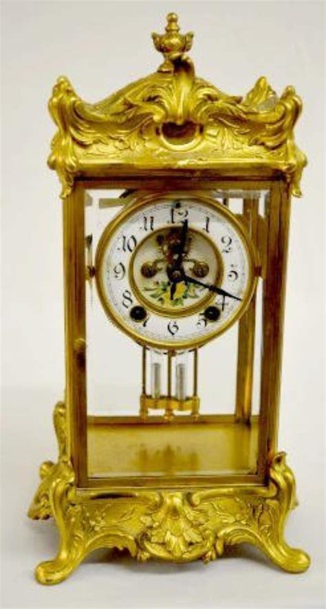 Antique New Haven Crystal Regulator Clock Clockprices