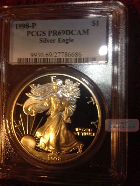 1998 Pr69 Silver Eagle