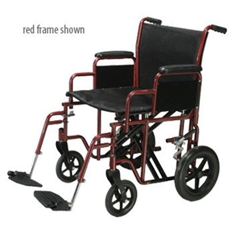 Drive Medical 20 Wide Heavy Duty Transport Chair