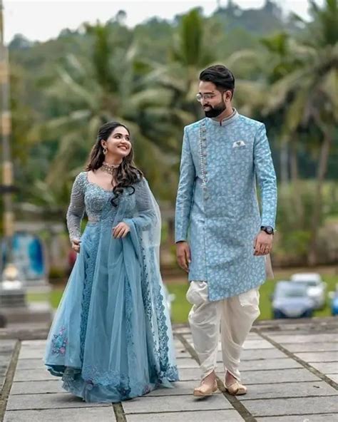 Top 9 Dulha and Dulhan Matching Dress You Will Swoon Over | Wedding ...