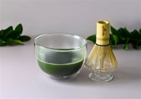 Glass Matcha Set Japanese Glass Matcha Bowl Bamboo Matcha Whisk Whisk