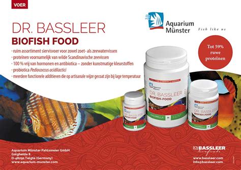 Bassleer Biofish Dr Gerald Bassleer Biofish Food