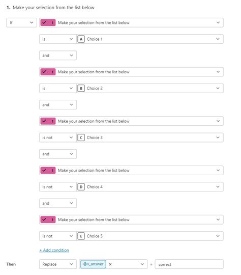 Multiple choice easier way to create the logic? | Community