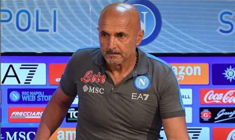 Napoli Cremonese Le Parole Di Spalletti In Conferenza