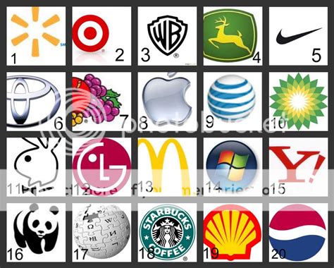 Company Logos Quiz Symbols