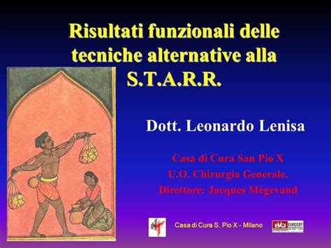 Risultati Funzionali Delle Tecniche Alternative Alla Starr Ppt