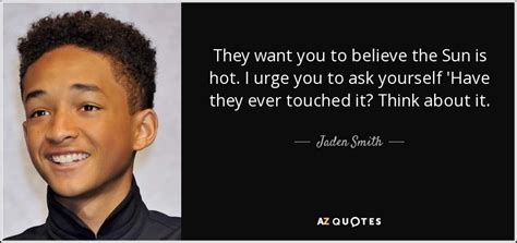 TOP 25 QUOTES BY JADEN SMITH | A-Z Quotes