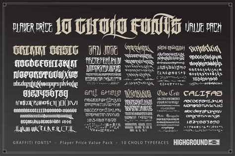 Cholo Cursive Letters