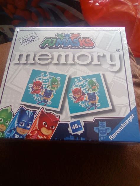 Pj Masks Fun Picture Matching Game Mini Memory Card Set 48 Cards 3