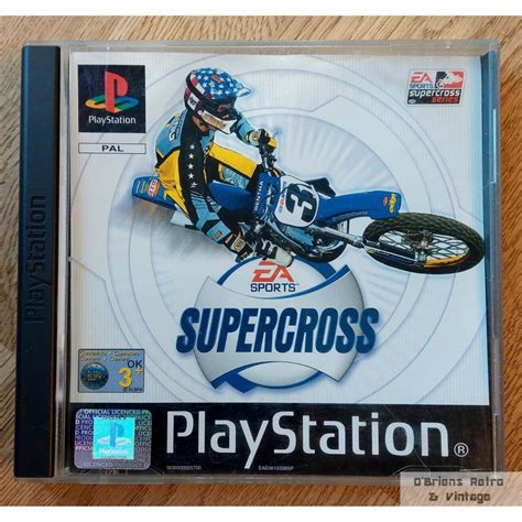 Ea Sports Supercross Playstation 1 Obriens Retro And Vintage