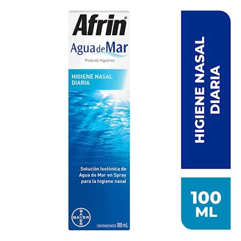 Afrin Pure Sea Adulto En Spray Higiene Nasal 100 Ml Bodega Aurrera