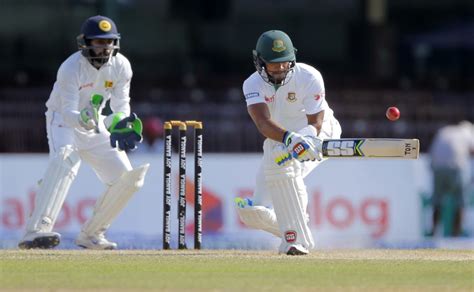 Sabbir Rahman Pats One Into The Leg Side ESPNcricinfo