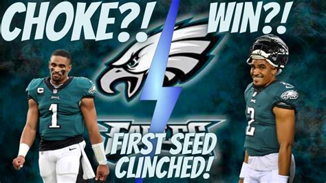 Eagles Got The First Seed Will They Take Advantage Or Choke It Away Youtube