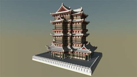 Ancient Chinese Architecture Minecraft Map