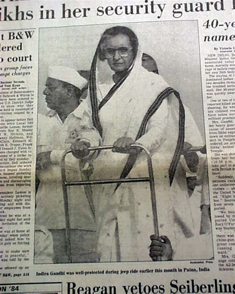 Indira Gandhi Assassination