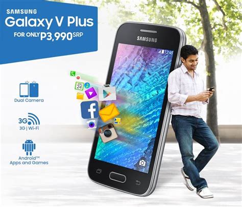 Samsung Galaxy V Plus Now Available In The Philippines Priced At Php