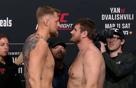 UFC Las Vegas Alexander Volkov Melts Alexandr Romanov In First Round