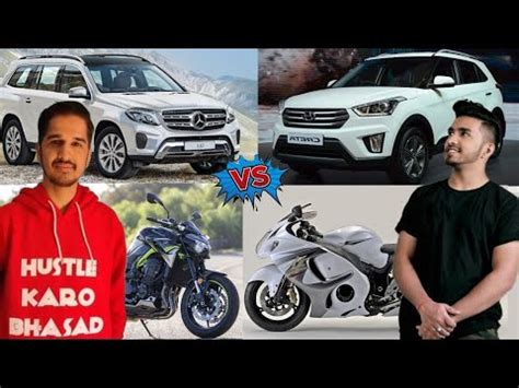 Techno Gamerz Vs Desi Gamers Car And Bike Collection Monthly Income