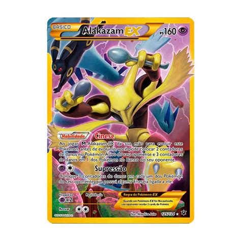 Pok Mon Tcg Alakazam Ex Xy Fus O De Destinos Submarino