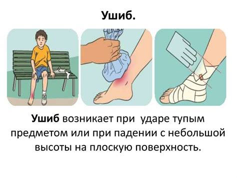 Первая медицинская помощь при травмах: порезах, ссадинах, ушибах ...
