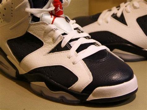 Air Jordan Vi Retro Olympic Detailed Images