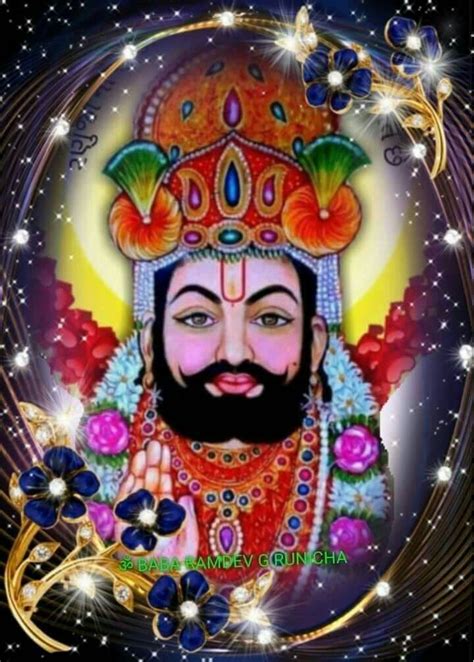 Runicha Ra Raja Baba Ramdev Maharaj in 2024 | Doodle on photo, Crown ...