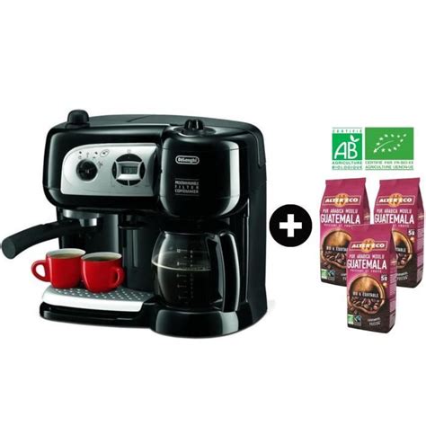 DELONGHI BCO 264 1 Combiné expresso cafetière Noir 3 paquets ALTER