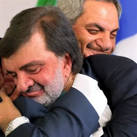 Jair Bolsonaro Hugging Luis Inacio Lula Da Silva Stable Diffusion