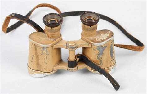 Wwii Nazi German Ordnance Tan Binoculars