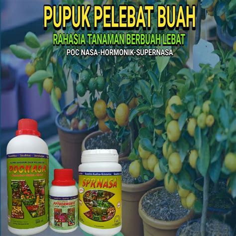 Jual Paket Pelebat Buah Nasa Poc Nasa Cc Hormonik Cc