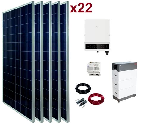 Solaranlage Kw Mit Speicher Byd Hvs Komplettpaket Goodwe Gw K Et Plus