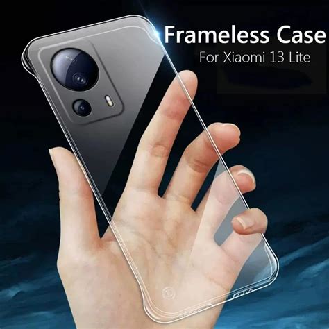 Funda Trasera Dura Transparente Sin Marco Para Xiaomi 13 12 11 Pro