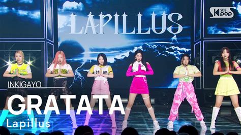 Lapillus 라필루스 GRATATA 인기가요 inkigayo 20221002 YouTube