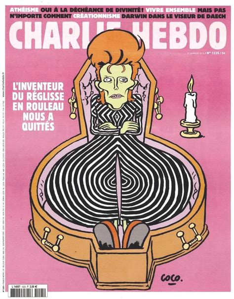 Charlie Hebdo N 1225 Mercredi 13 Janvier 2016 Couverture De Coco