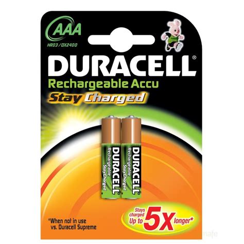 Pila Recargable Lr Aaa V Duracell