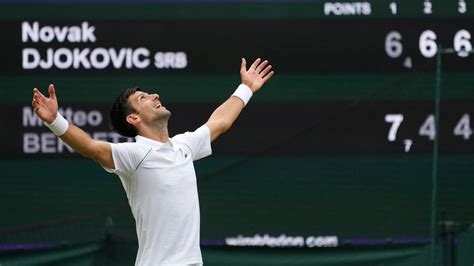 Novak Djokovic Wins Wimbledon Us Open Is Next The New York Times