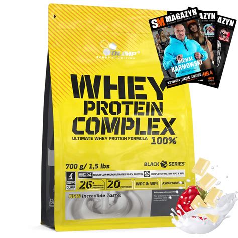 Olimp Whey Protein Complex 100 700g BiaŁko Wpc Odżywka Białkowa Aminokwasy Rozgałęzione