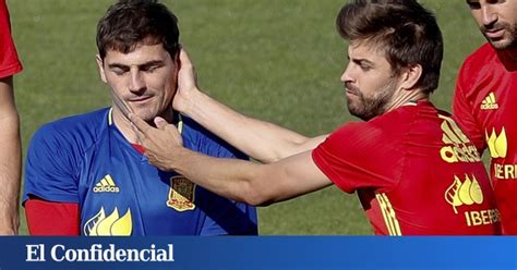 El cachete de Iker Casillas a Gerard Piqué por recordar la humillación