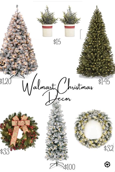 Walmart Christmas Decor: Festive Trees & Decorations