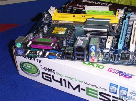 GIGABYTE GA-G41M-ES2L настольная материнская плата G41 Socket LGA 775 ...