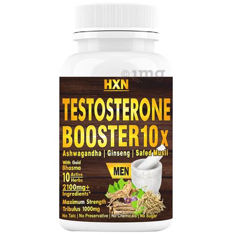 Hxn Testosterone Booster 10x Tablet Buy Bottle Of 10 Tablet At Best Price In India 1mg