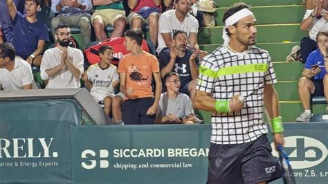 Genova Fognini In Finale AllAon Open Challenger Vavassori Costretto