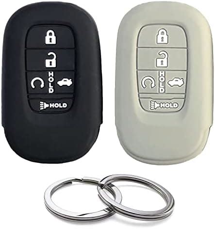 Reprotecting Silicone Rubber Key Fob Cover Compatible With Buttons