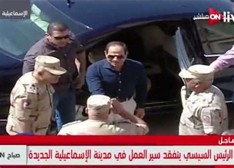 السيسي يتفقد مدينة الإسماعيلية الجديدة صور وفيديو المصري اليوم