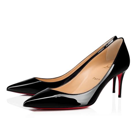 Kate 70 Mm Pumps Patent Calf Black Christian Louboutin