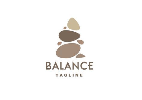 Balance Rock Graphic by ARTONIUMW · Creative Fabrica