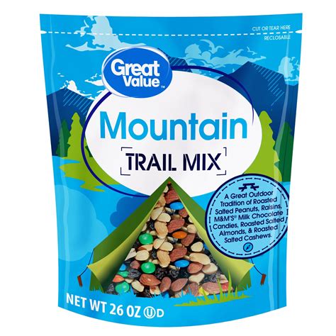 Great Value Mountain Trail Mix Oz Walmart Walmart