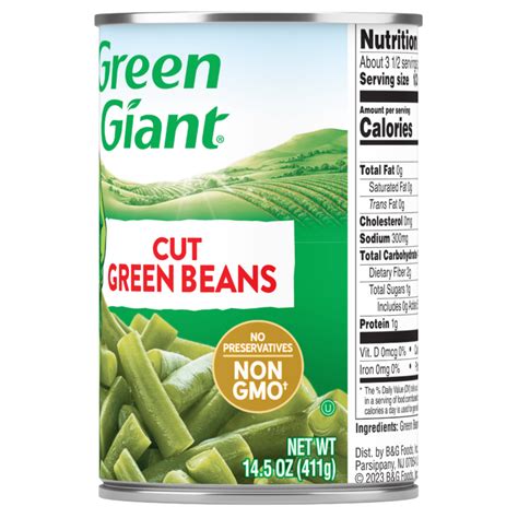 Green Giant® Cut Green Beans 145 Oz Green Giant Vegetables