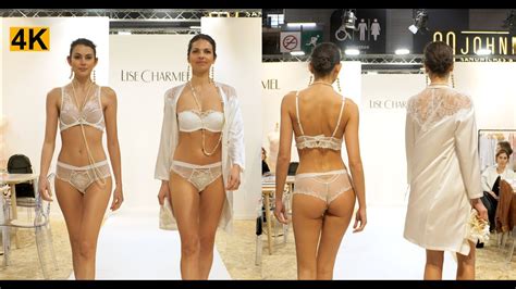 4K Vertical Paris Lingerie LISE CHARMEL EP 1 Salon International